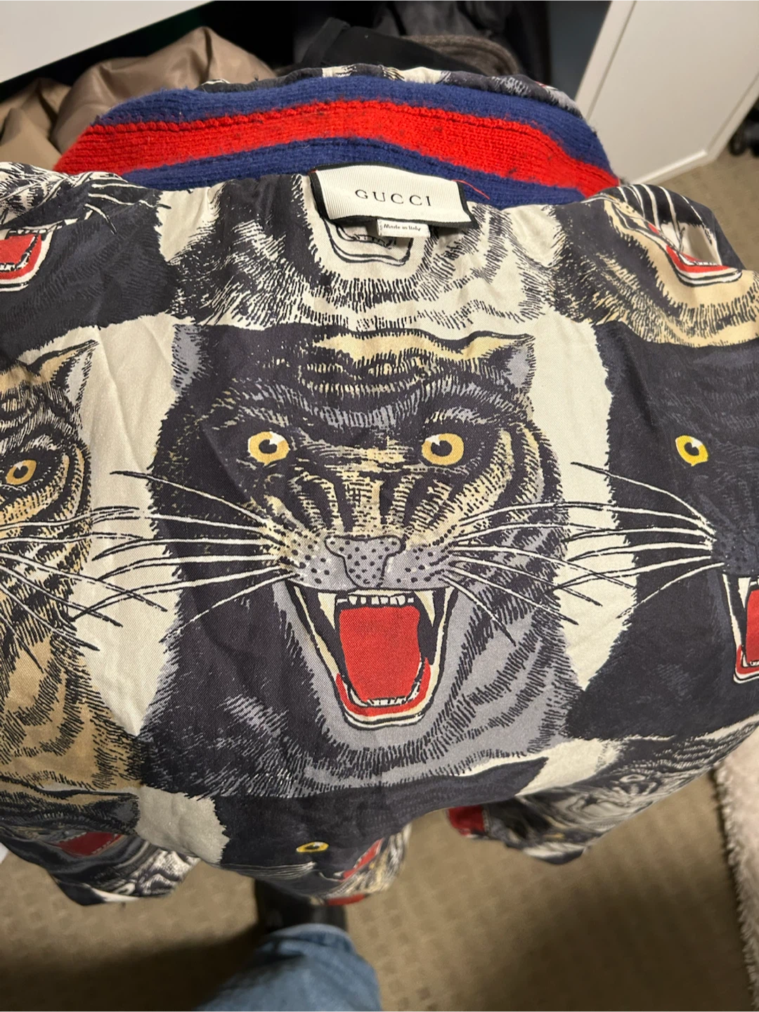 Gucci Tiger Print Cardigan - photo 2