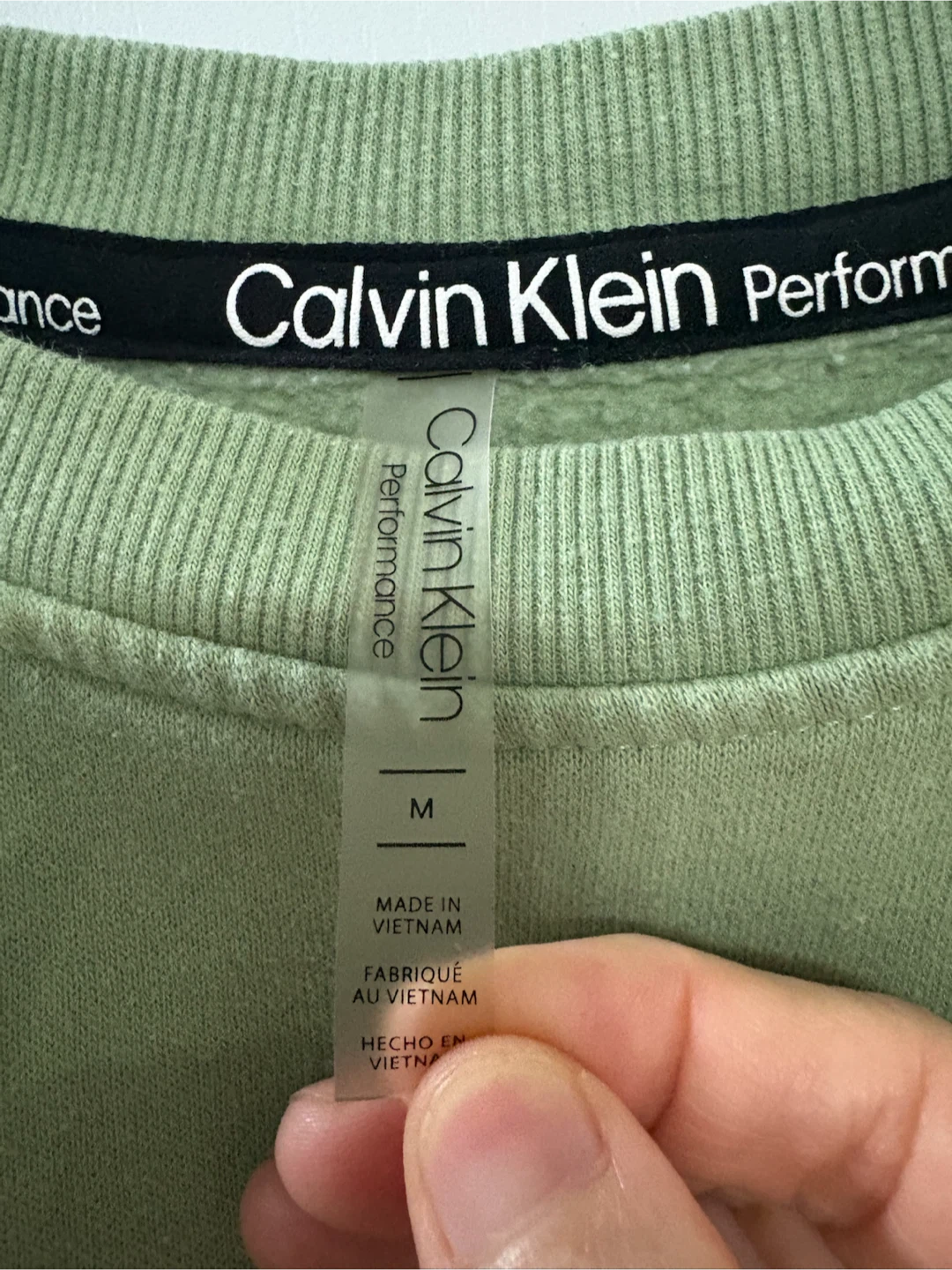 Calvin Klein Performance Cropped Sweatshirt-M - photo 3
