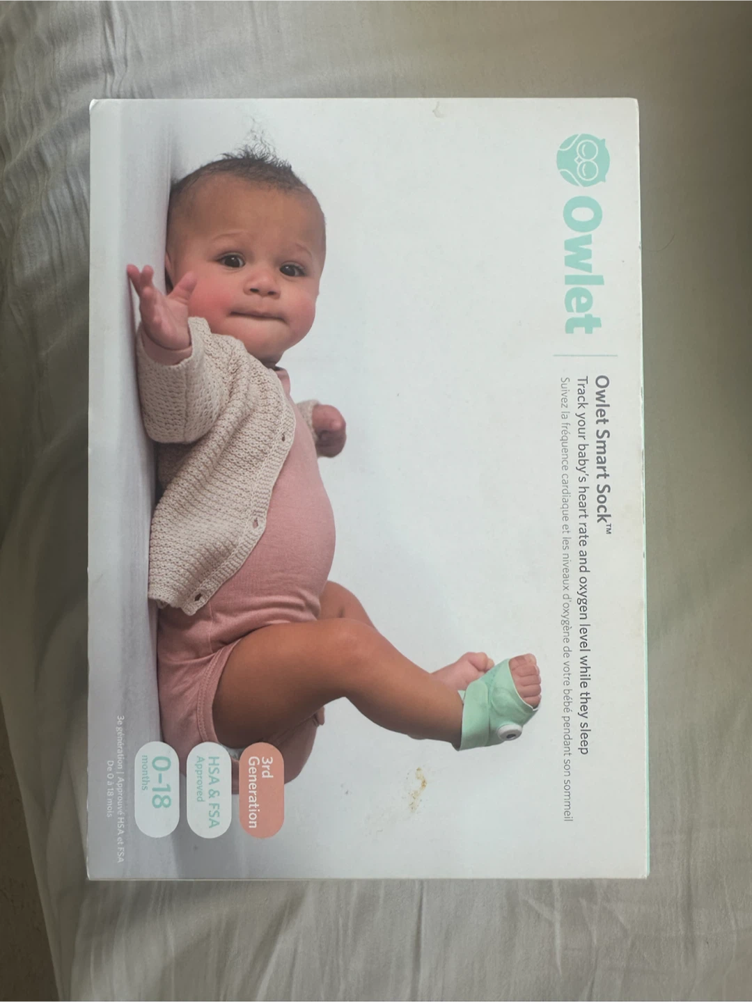 Owlet Smart Sock 3rd Gen Baby Monitor