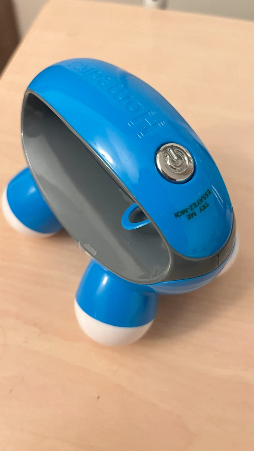 HoMedics Blue Handheld Massager