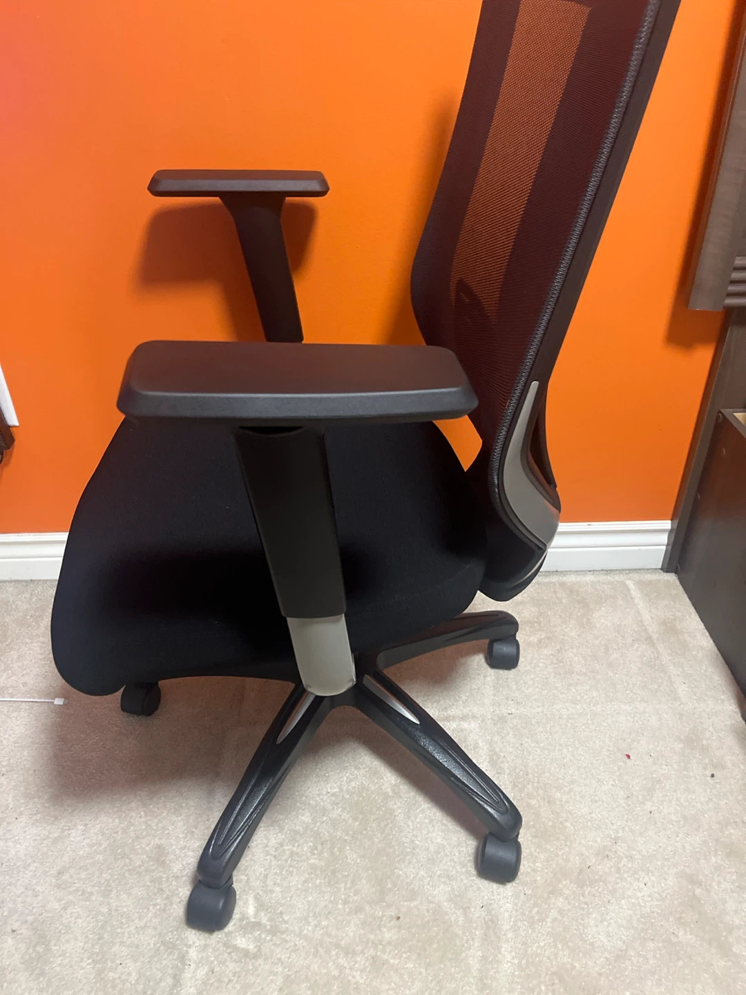 Black Mesh Office Chair - photo 3