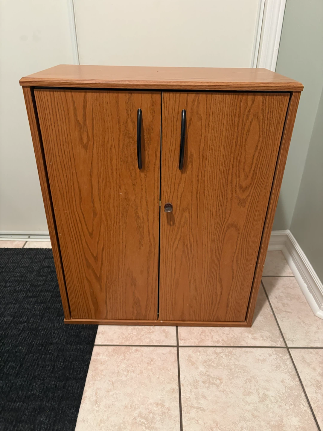 Wooden Cabinet with Shelves