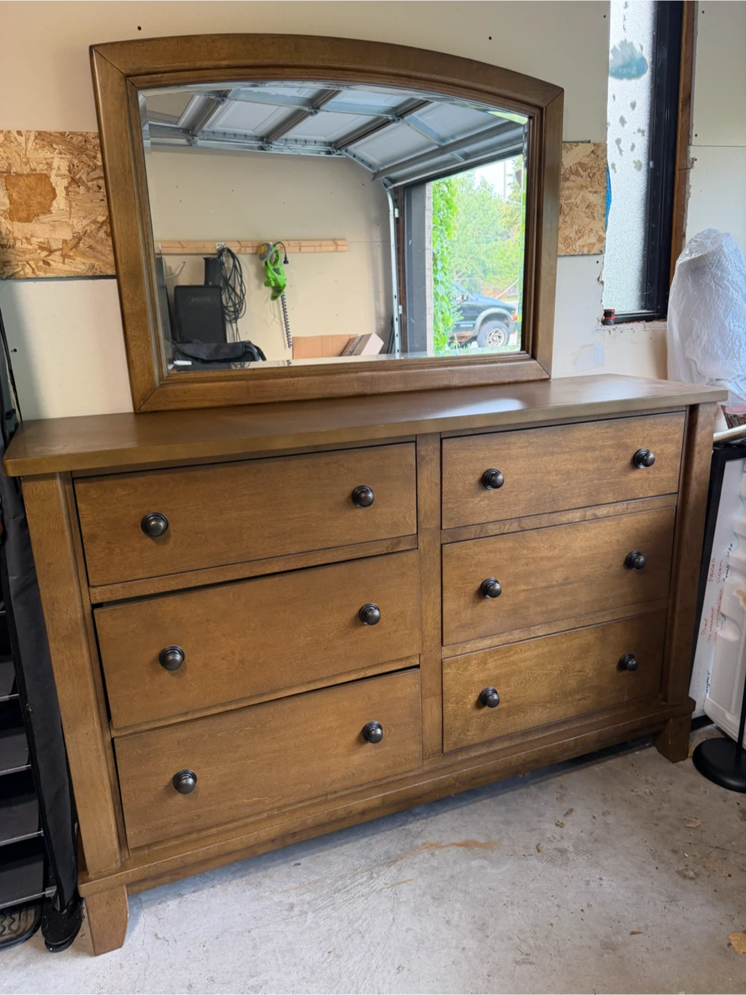 Queen 5 piece bedroom set with mattress - photo 5