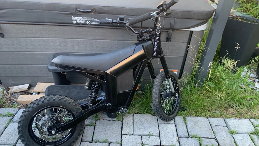 Heavy modded e bike