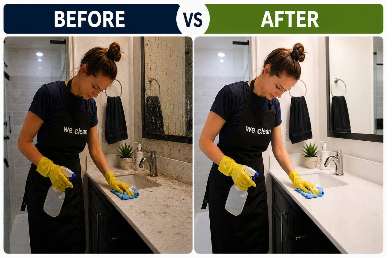 Moving - we clean for you