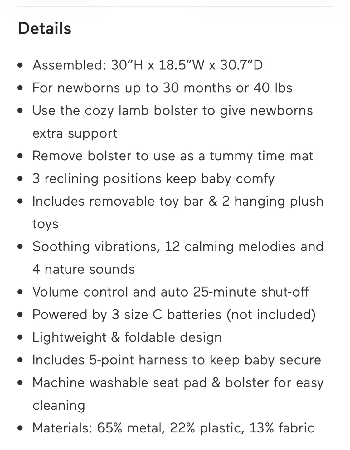 Baby Rocker Bouncer - photo 5