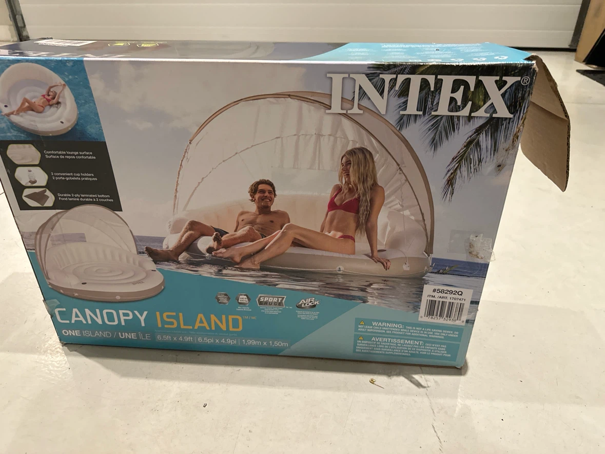 Intex Canopy Island Float