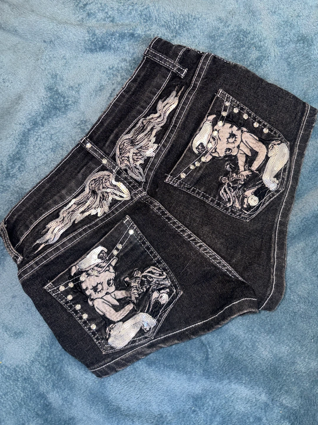 Betty Boop Denim Shorts