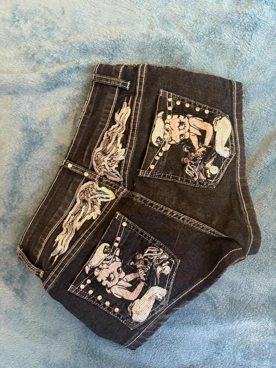 Betty Boop Denim Shorts - photo 2