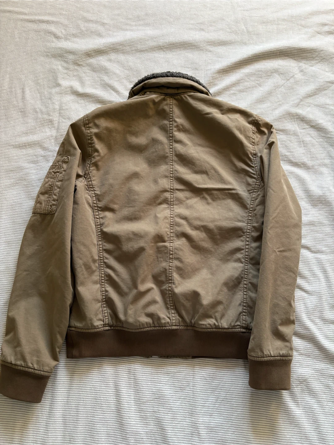 Vintage WWII replica bomber jacket by Lucky Brand - photo 5