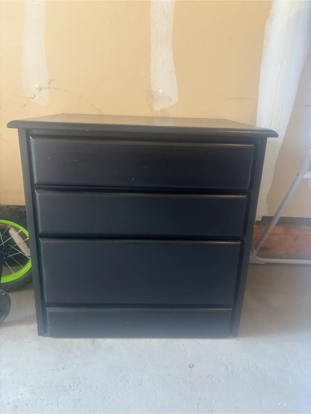 Wooden night table 3 drawer