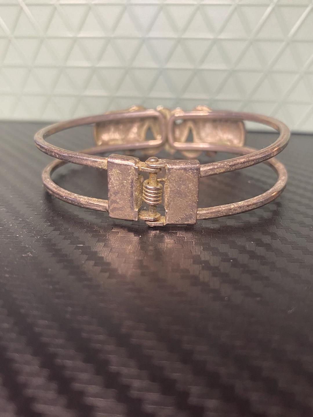 Sterling Silver Elephant Heart Bangle Bracelet - photo 4