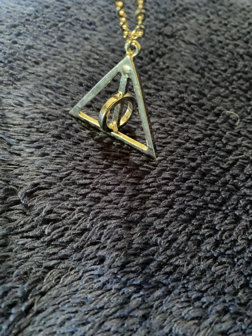 Deathly Hallows Adjustable Spinning Necklace *** - photo 3