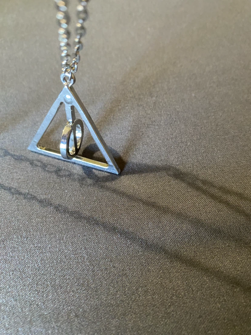Deathly Hallows Adjustable Spinning Necklace *** - photo 4