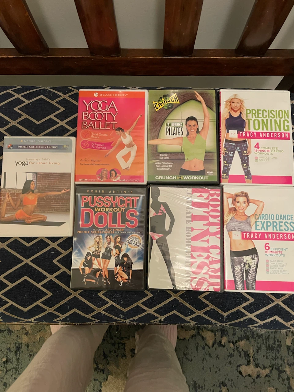 Lot of 6 Fitness DVDs