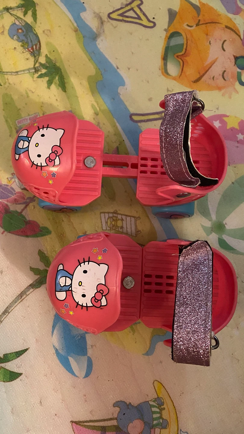 Hello Kitty Pink Adjustable Roller Skates for Kids - photo 2