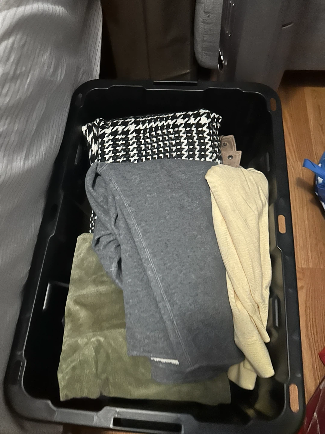 Clothes on clothes on clothes