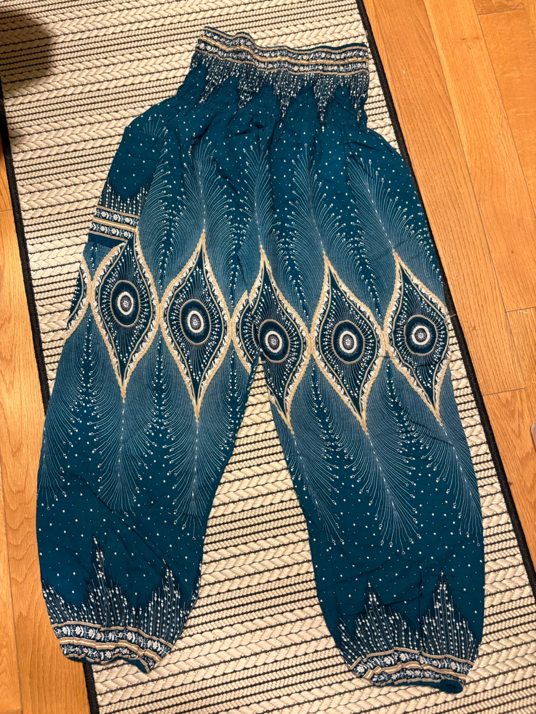 Harem Pants Diamond Peacock Women's Pants