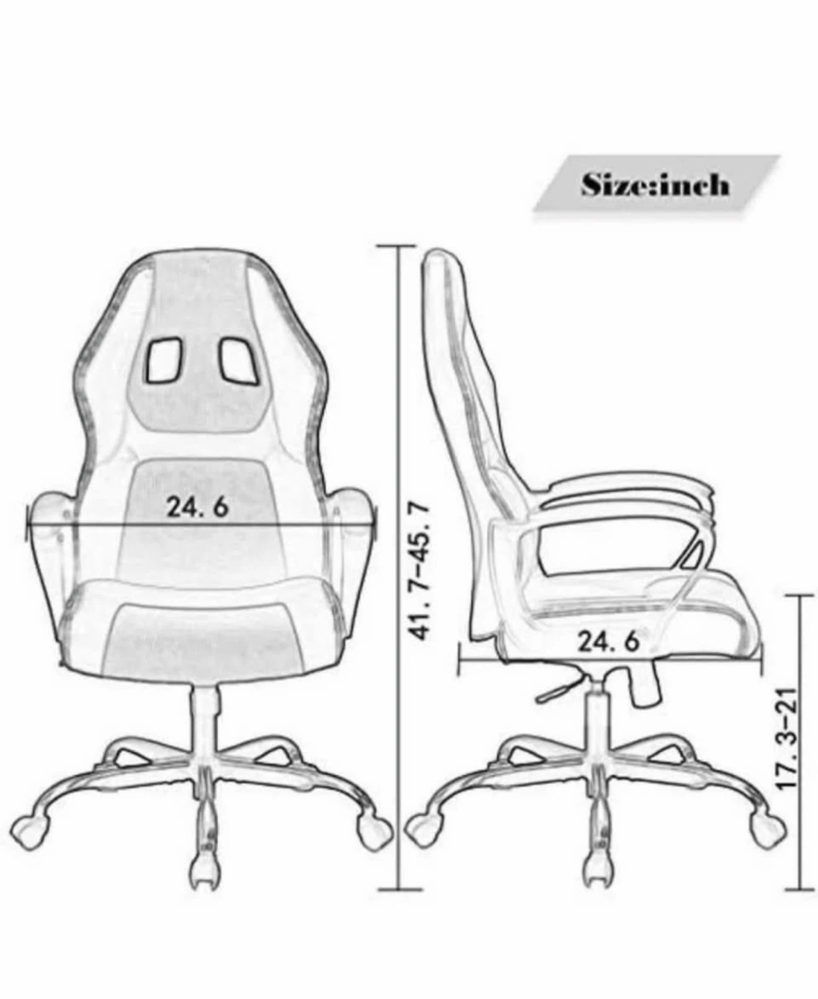 Desk and Gaming Chair - photo 2