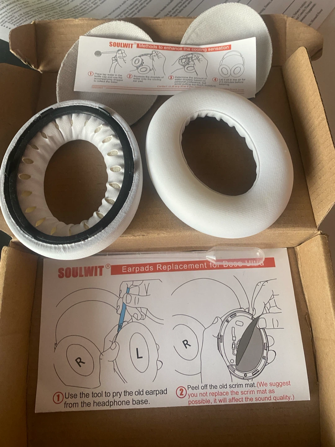SOULWIT Earpad Replacements for Bose Ultra
