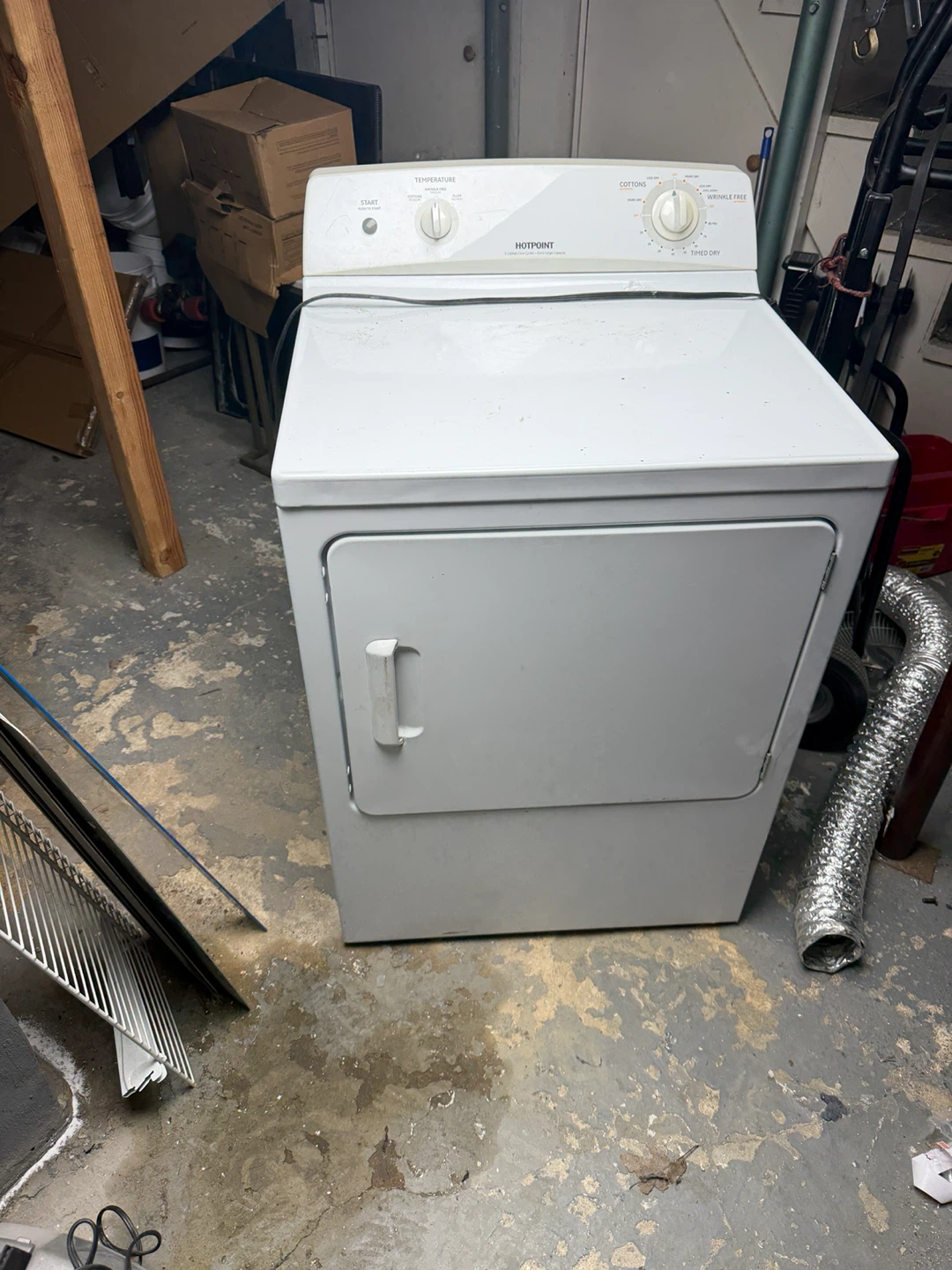 Hotpoint Electric Dryer HTDX100GM1WW