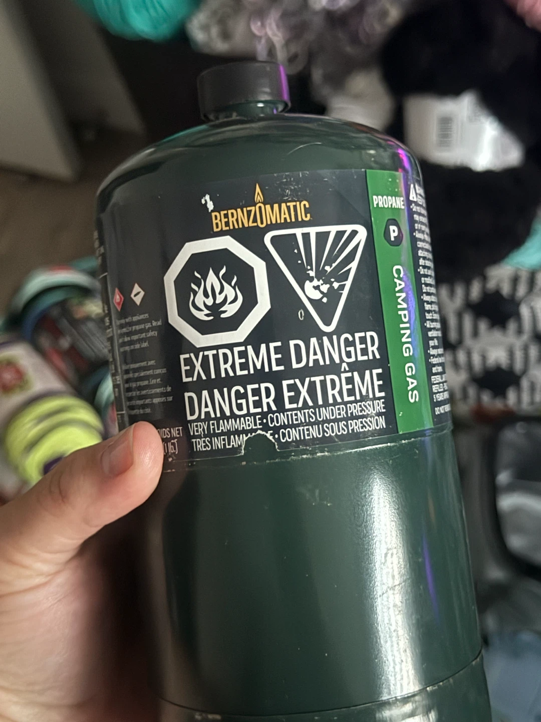 Bernzomatic Propane Camping Gas Canister - photo 2