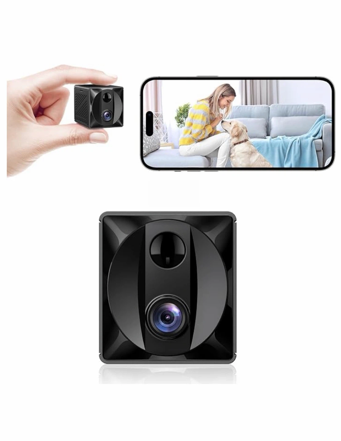 ZTTOLII 5G WiFi HD Mini Security Camera