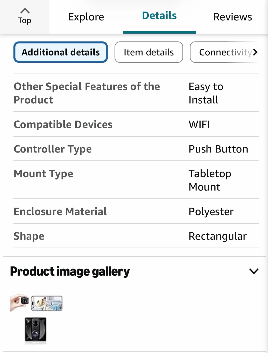 ZTTOLII 5G WiFi HD Mini Security Camera - photo 2
