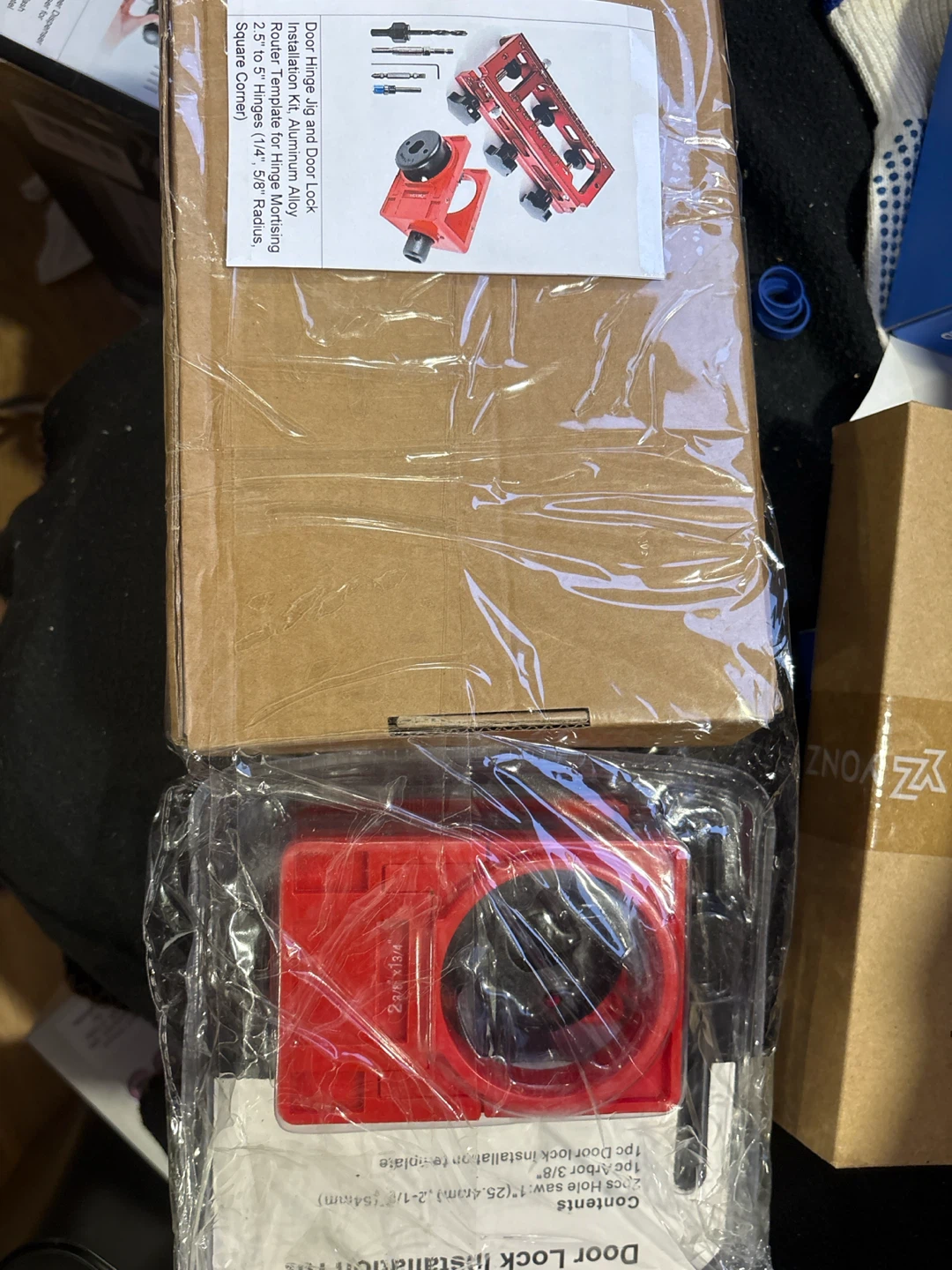 Door Hinge Jig and Door Lock Installation Kit - photo 2
