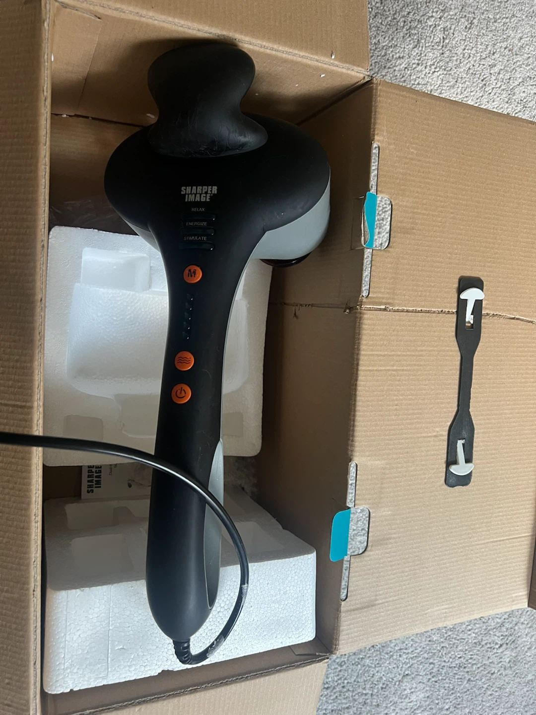 Sharper Image Dual Headed Percussion Massager - photo 5