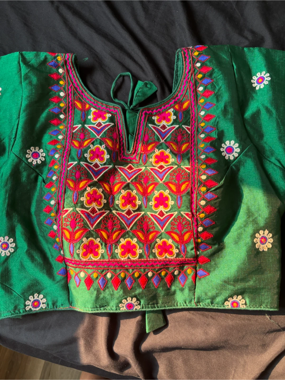 Embroidered Blouse Top