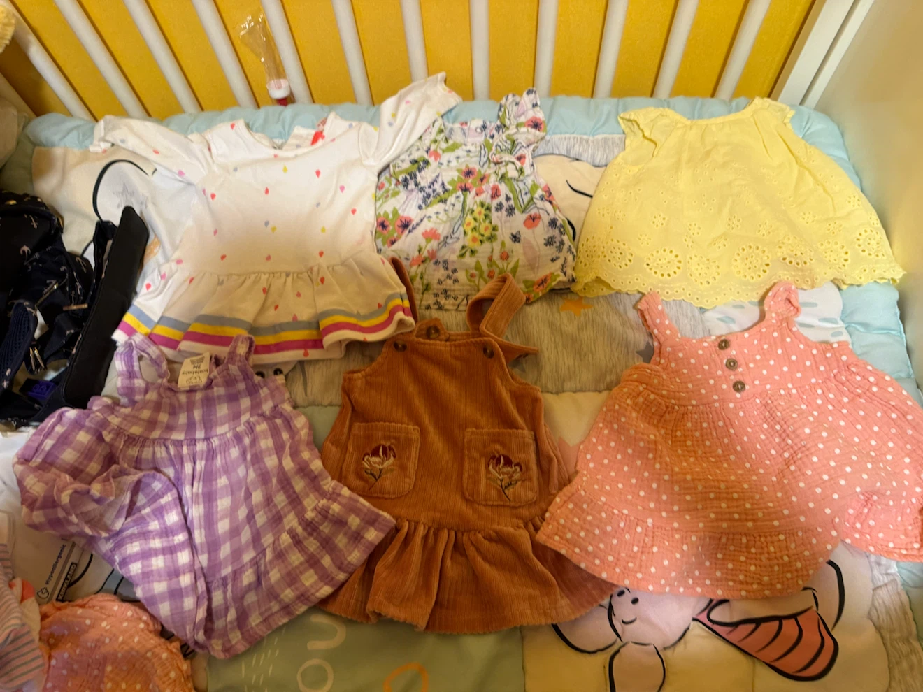 Baby Girl Dresses and Bottoms Bundle - photo 2