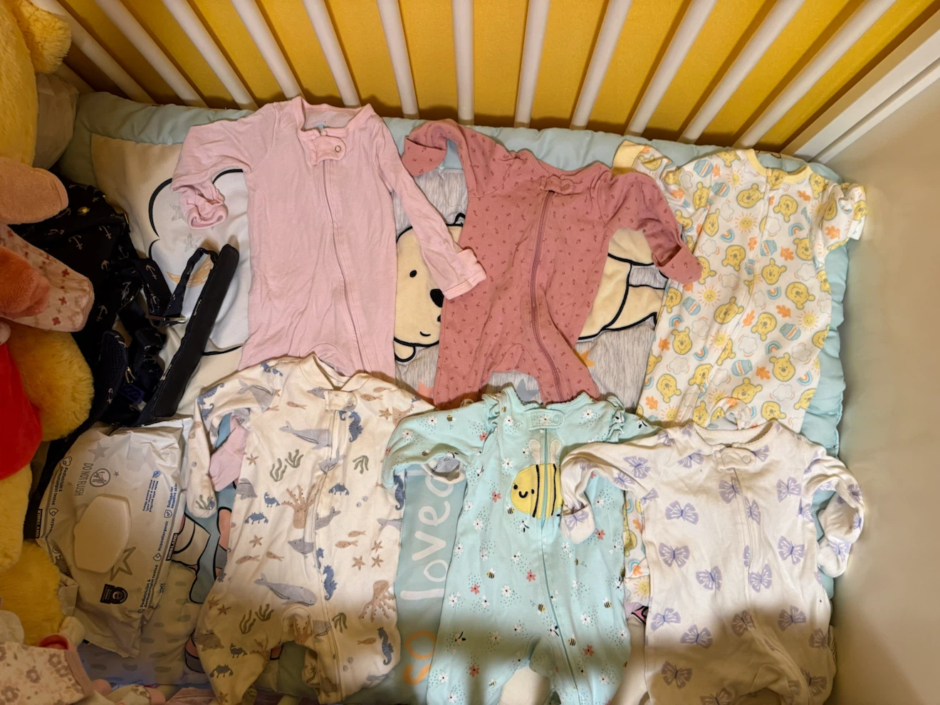 Baby Girl Sleepers Bundle - photo 3