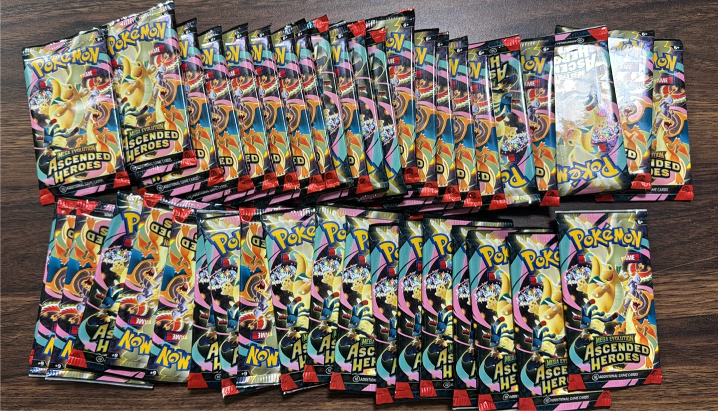 Ascended Hero booster packs