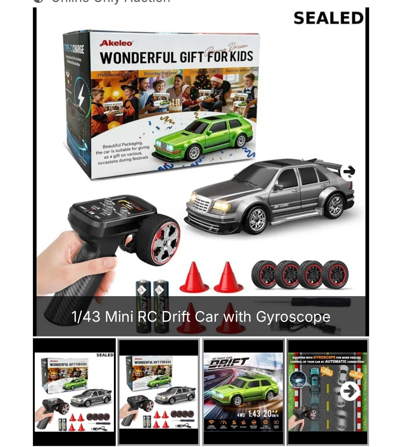 Akeleo 1:43 Mini RC Drift Car