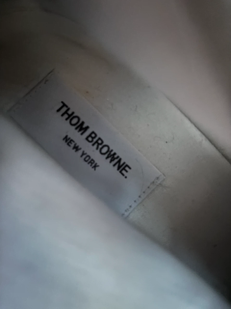 Thom Browne New York Grey Canvas Chukka Sneakers - photo 2