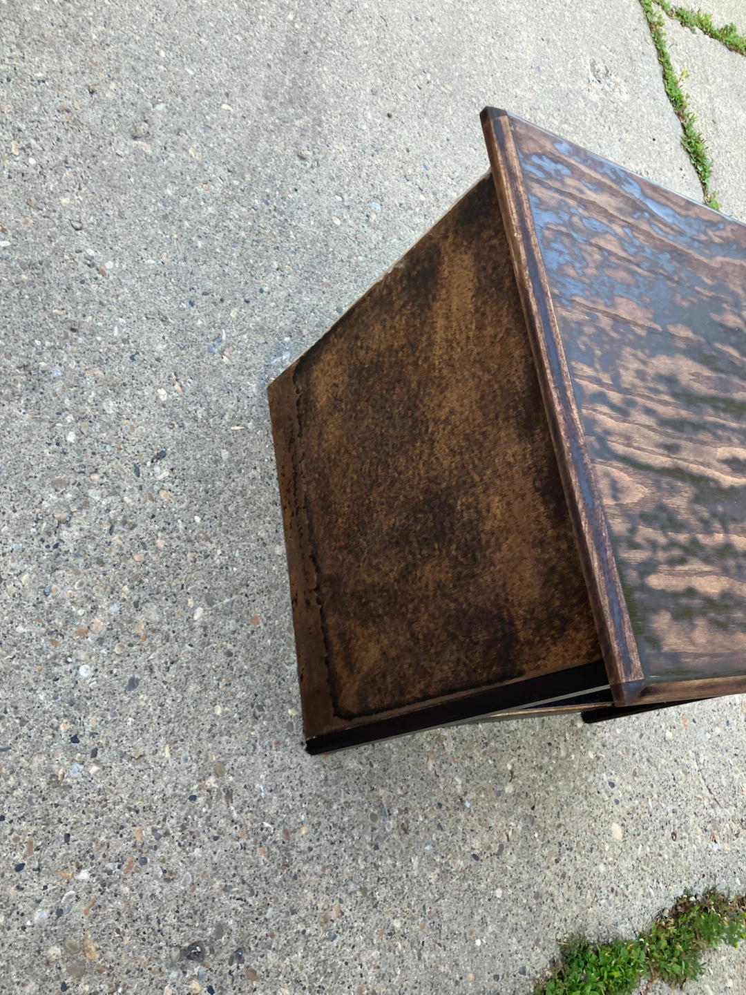 Wooden Side Table - photo 3