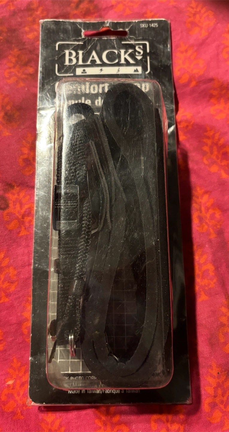 Black's Comfort Strap (for Camera, Binoculars, Guitar etc)