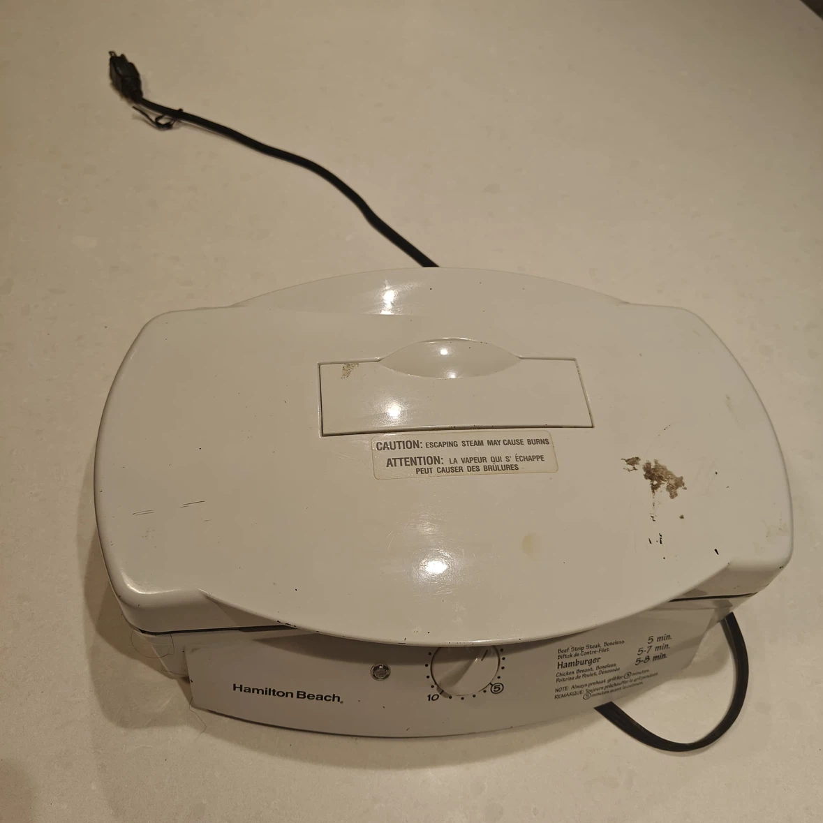 Hamilton Beach Electric Grill - photo 2