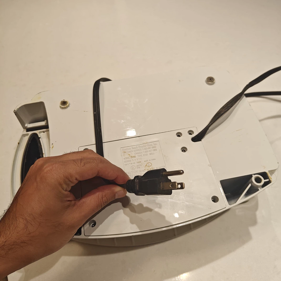 Hamilton Beach Electric Grill - photo 4
