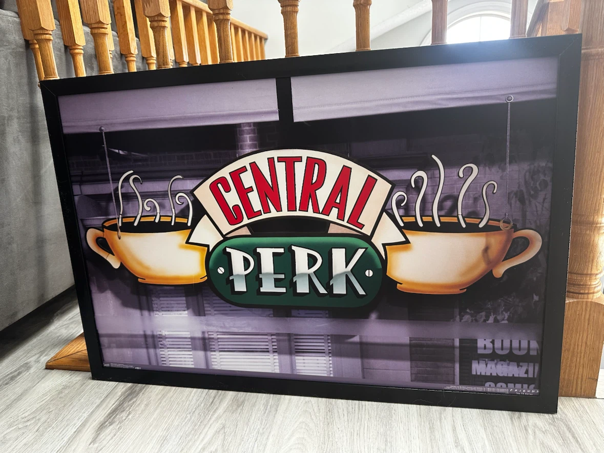 Central Perk Friends Framed Picture