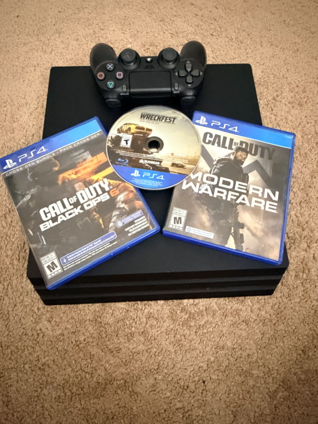 PS4 Games: Call of Duty Black Ops, Modern Warfare & Wreckfest