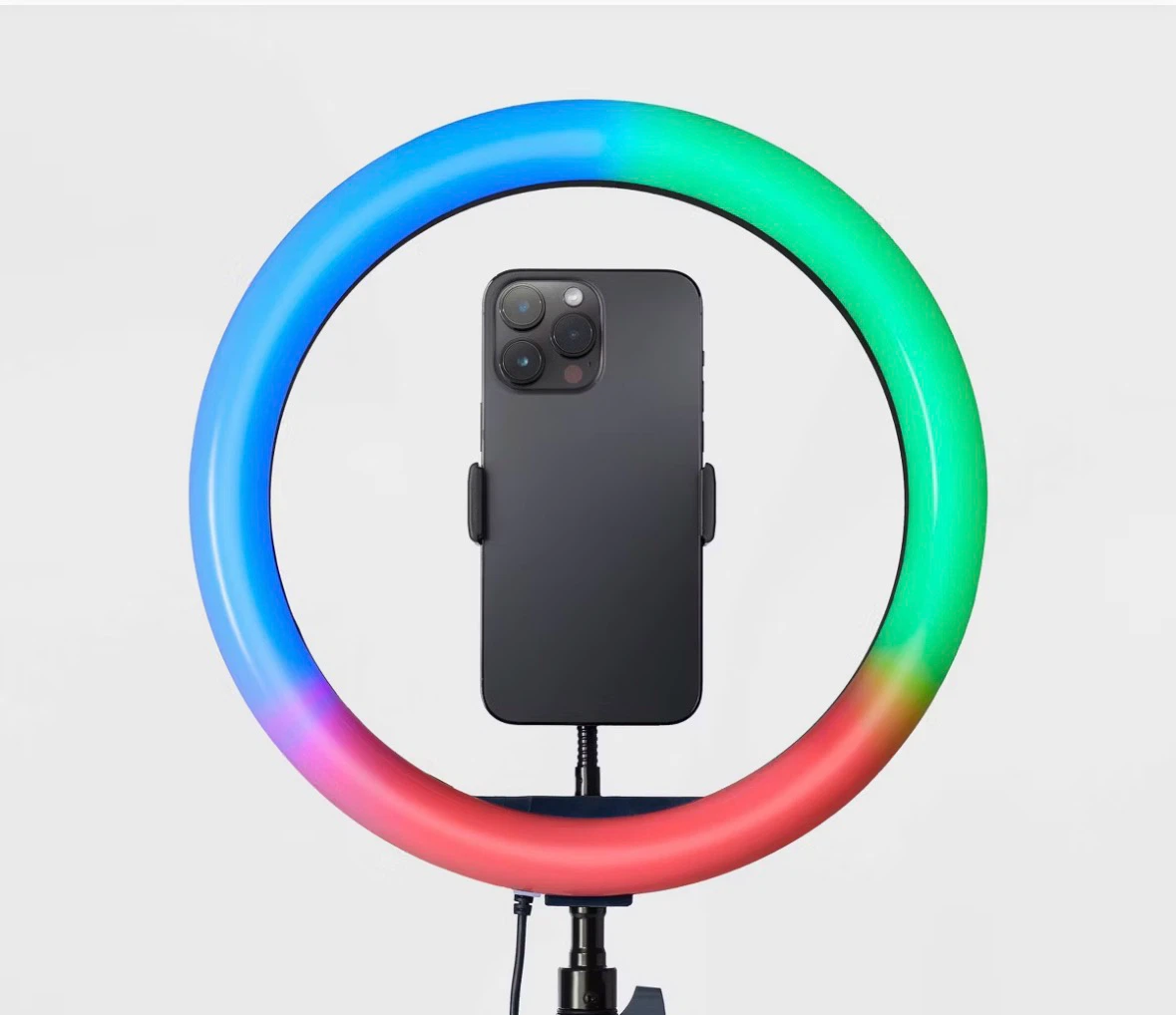 Brand New 12" Ring Light Tripod with Bluetooth Remote - photo 2