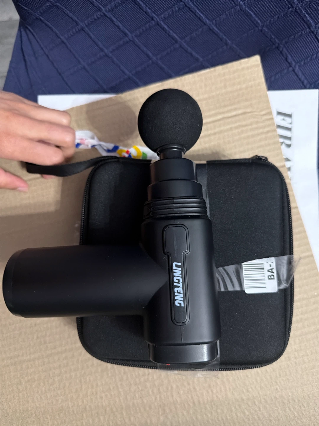 LINGTENG Massage Gun with Attachments - photo 2