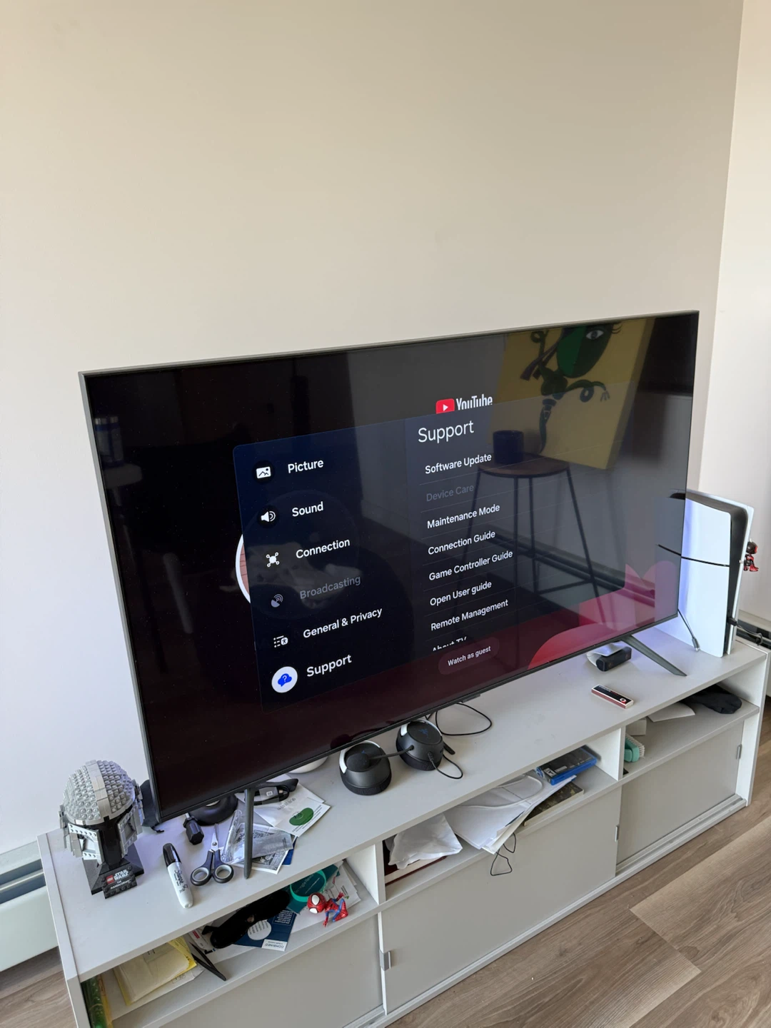 Samsung Tizen Smart TV, 55" Crystal UHD 4K + RGB LED light bars - photo 2