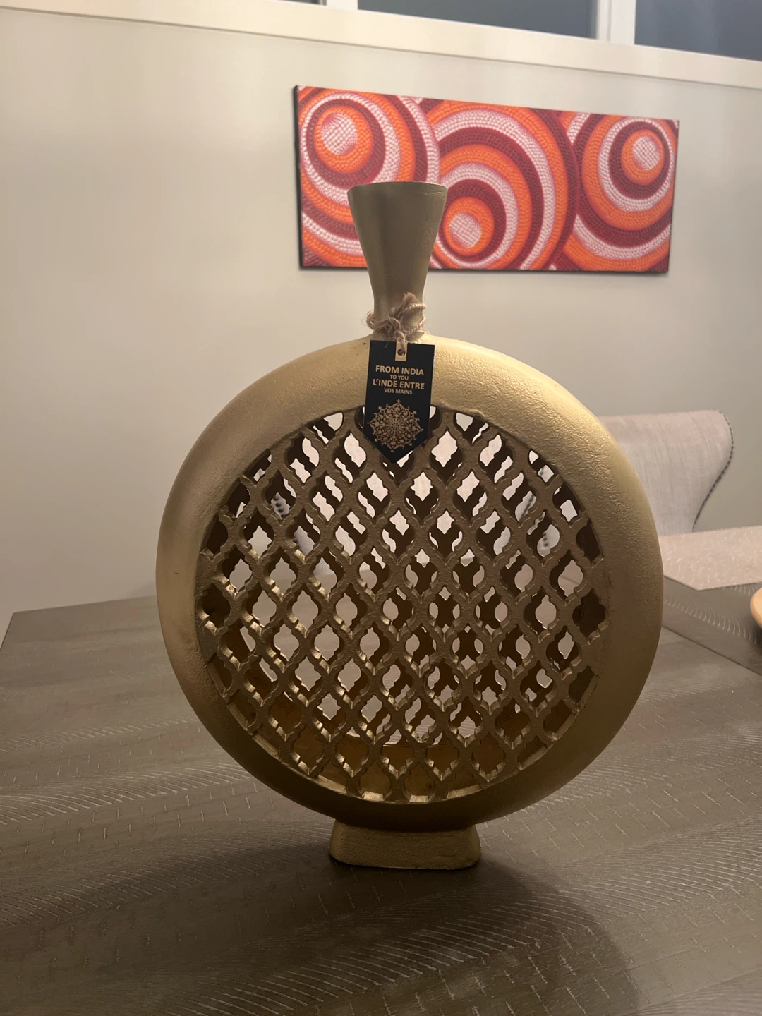 Gold Decorative Vase