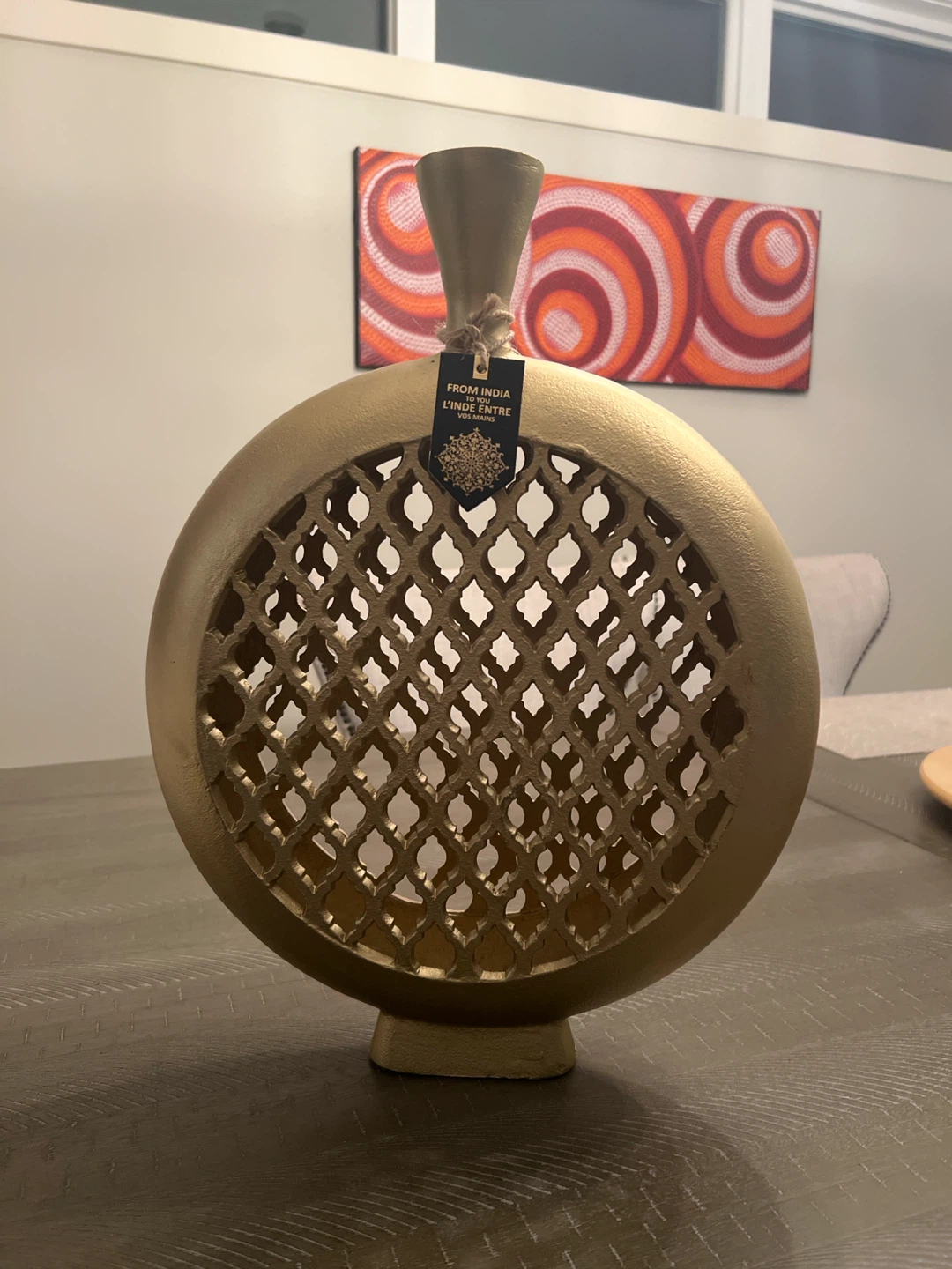 Gold Decorative Vase - photo 2