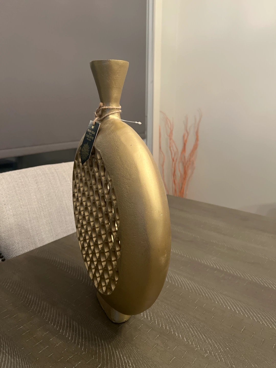 Gold Decorative Vase - photo 3
