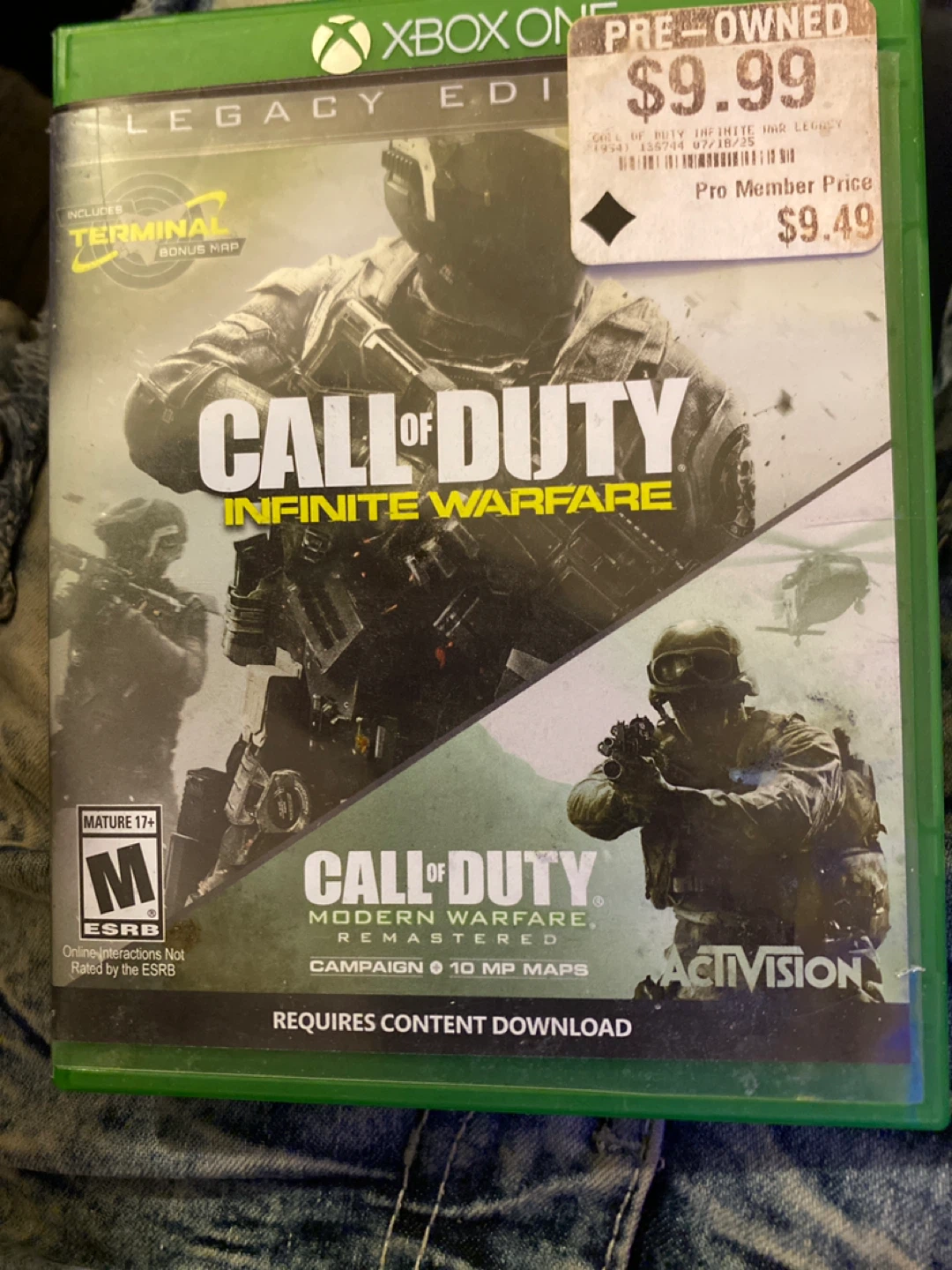 Call of Duty Infinite Warfare Legacy Edition Xbox One