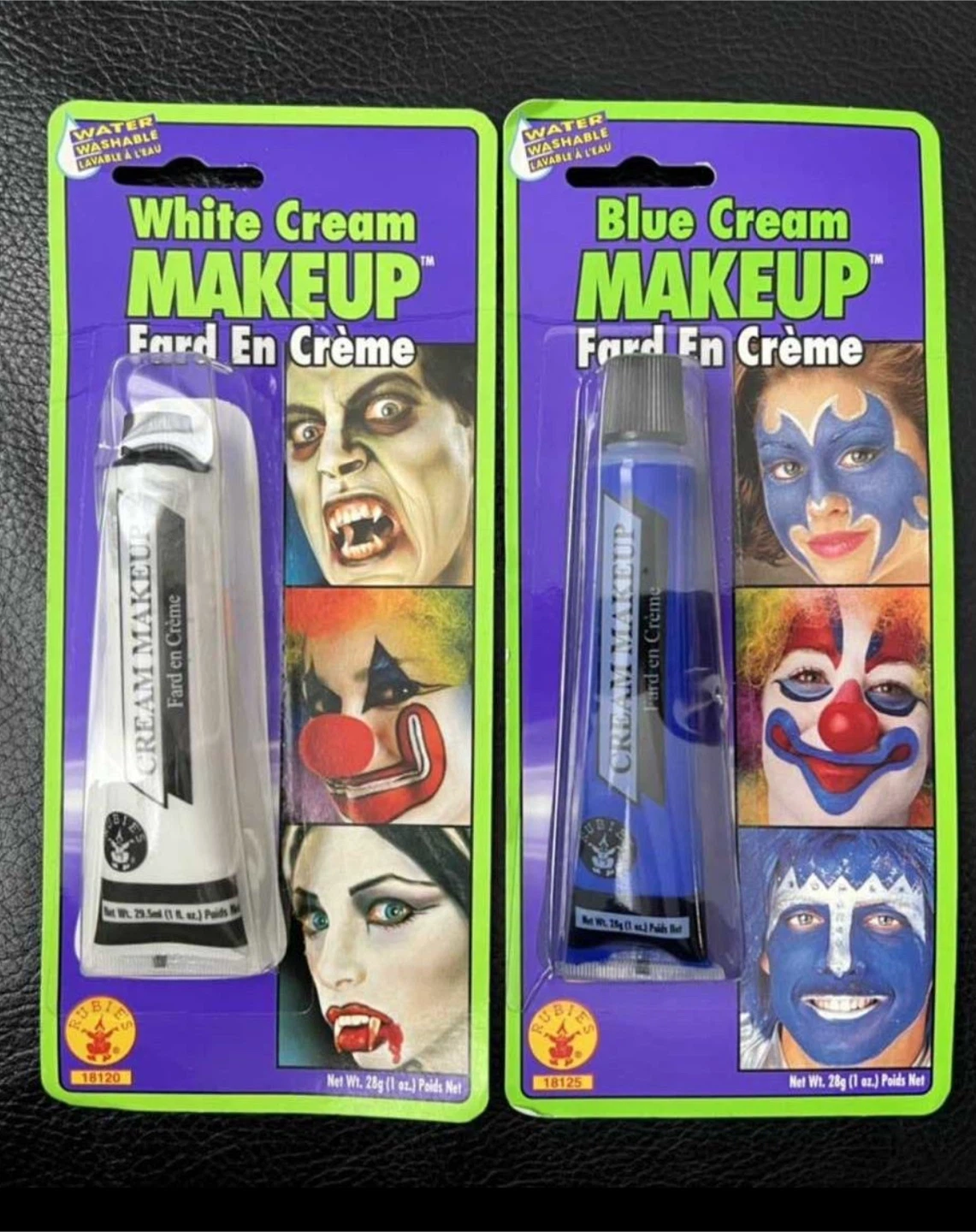 NEW! White and Blue Cream Makeup Halloween Costume Face Paint
